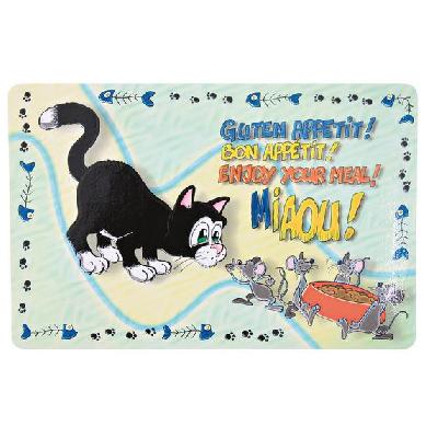 Коврик под миску (Trixie) "Enjoy your Meal" 44*28см