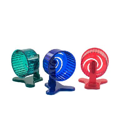 Игрушка Колесо ЛИТОЕ д/гызунов D90 с подставкой