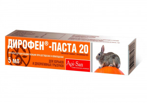 Дирофен 5мл антигельминтик паста для хорьков и декоративных грызунов, 1мл/1кг (ЛИЦЕНЗИЯ) Дирофен 5мл антигельминтик паста для хорьков и декоративных грызунов, 1мл/1кг (ЛИЦЕНЗИЯ)