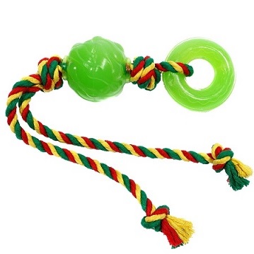 Игрушка (Doglike) Комета с канатом 50см зеленая (D12-3954-GR) Игрушка (Doglike) Комета с канатом 50см зеленая (D12-3954-GR)