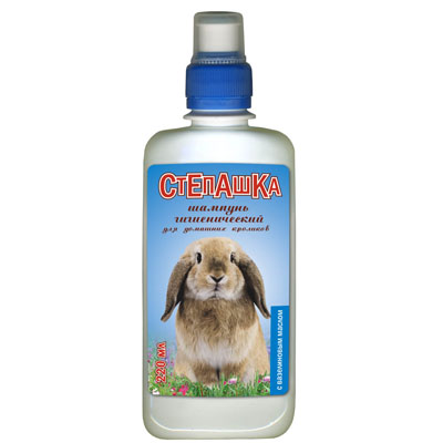 VEDA: шампунь "Степашка" д/кроликов, 220мл VEDA: шампунь "Степашка" д/кроликов, 220мл