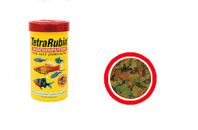 Tetra Rubin 0,25л корм хлопья для окраски рыб, 52г 767362