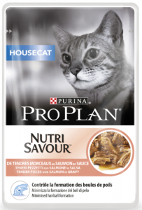 Pro Plan Nutri Savour Housecat 0.085 лосось в соусе д/кошек