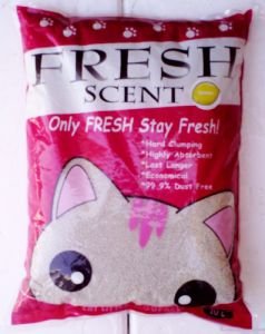 Наполнитель (Fresh Scent) 10л свежесть Лимон комкующийся  Наполнитель (Fresh Scent) 10л свежесть Лимон комкующийся