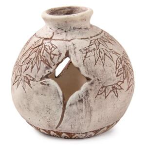 Грот (Laguna) Ваза Бамбук, терракота, 90*90*98мм Грот (Laguna) Ваза Бамбук, терракота, 90*90*98мм