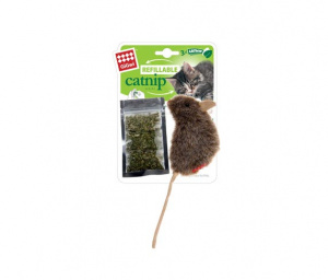 Игрушка (GiGWi) 75300 Мышка с кошачей мятой для кошек