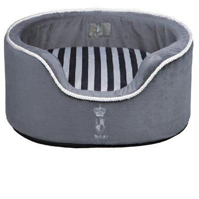 Лежак (Trixie) "My Prince" 70*60см, плюш, серый