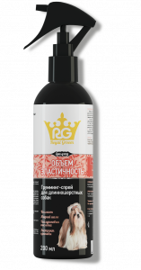 Апи-Сан: Royal Groom грумминг-спрей Объем и Эластичность (д/длинношерстных собак) 0.2л