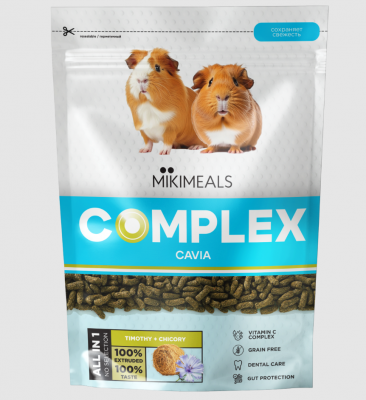 Mikimeals Complex 0,5кг корм для морских свинок (520530) Mikimeals Complex 0,5кг корм для морских свинок (520530)