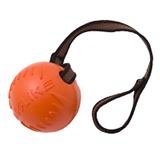 Игрушка Доглайк мяч с лентой Большой d-10см, длина 50-60 см