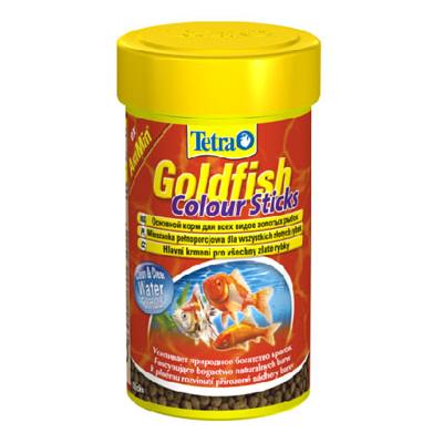Tetra Goldfish Colour Sticks 0,25л корм гранулы для окраса золотых рыбок 199071