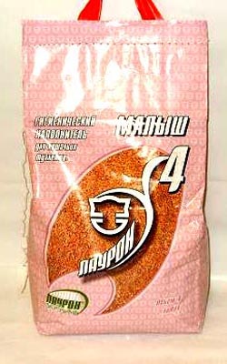 Лаурон №4 "Малыш"  4л (д/гладкош.)  наполнитель д/котят Лаурон №4 "Малыш"  4л (д/гладкош.)  наполнитель д/котят
