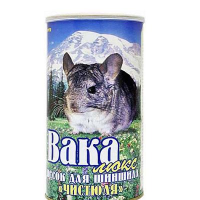 Песок д/шиншилл "Чистюля" Люкс (1.6л)2.5кг (банка)