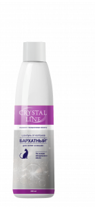 Шампунь (Crystal Line) Бархатный, от колтунов для котят и кошек, 200 мл Шампунь (Crystal Line) Бархатный, от колтунов для котят и кошек, 200 мл