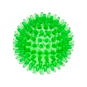 Игрушка (ZooOne) мяч массажный Crystal 8см прозрачный зелёный Игрушка (ZooOne) мяч массажный Crystal 8см прозрачный зелёный
