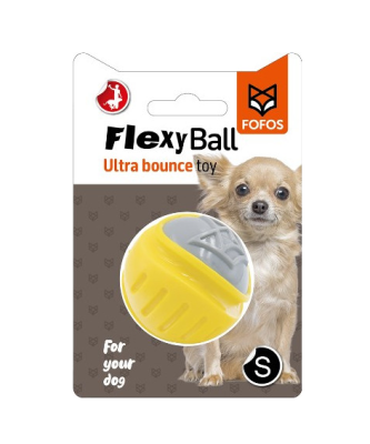 Игрушка Fofos мячик для чистки зубов собак 50 мм S Flexy Ball NEW Игрушка Fofos мячик для чистки зубов собак 50 мм S Flexy Ball NEW