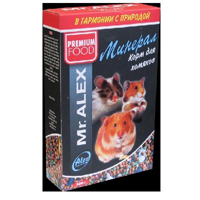 Мистер Алекс 500г корм д/хомяков Минерал (230985)