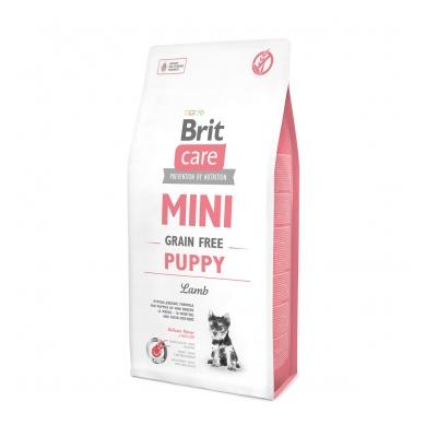Брит Care Dog Mini Puppy 7кг ягненок (д/мини пород) б/зерновой сухой д/щенков (520152)