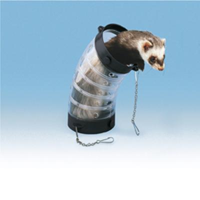 Игрушка Ферпласт FPI 4844 труба-изгиб прозрачная д/хорька