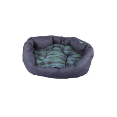 Лежак (TiTBiT) джинсовый темный S 36*46см