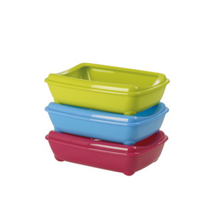 Туалет (Moderna) "Arist-o-Tray" с борт. (31*42*13) голубой д/кошек