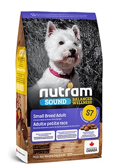 Nutram Dog S7 Sound Small Breed Adult 2.72 (д/мелких пород) сухой д/собак