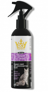 Апи-Сан: Royal Groom грумминг-спрей Объем и Эластичность (д/длинношерстных кошек) 0.2л Апи-Сан: Royal Groom грумминг-спрей Объем и Эластичность (д/длинношерстных кошек) 0.2л