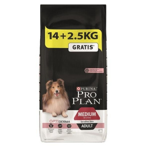 PRO PLAN Д/ВзСоб ЧувсКожа ЛосРис 14 кг+2,5 кг