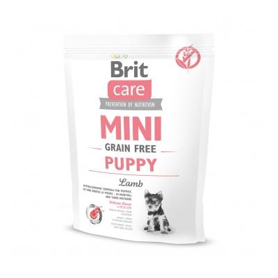 Brit Care Dog Mini Puppy 0.400 беззерновой с ягненком сухой для щенков мини пород (520145)