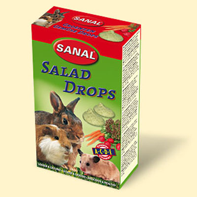 Санал дропсы 45г, Salad д/гызунов SK7300
