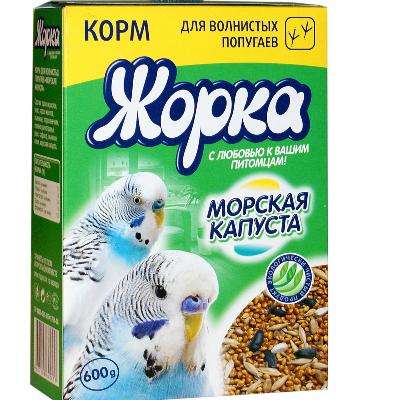 Жорка 600г HQF морская капуста д/волнистых попугаев (642451)