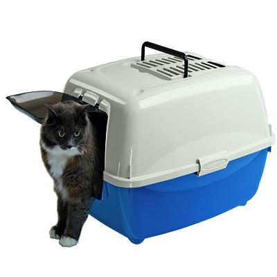 Туалет (Ferplast) "Bella" закрытый д/кошек