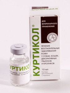 Куртикол (Хелвет) 10мл лечение воспалительных заболеваний кожи раствор для инъекций (ЛИЦЕНЗИЯ)