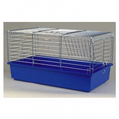 Клетка Inter-Zoo 070 Krolik белая д/гызунов