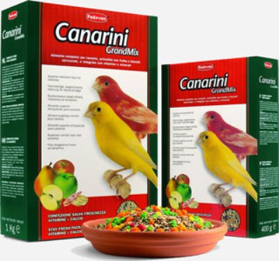 Padovan Grand Mix Canarini 0,4кг корм основной для канареек