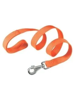 Поводок (Ferplast) Club 10мм*110-120см, нейлон оранж Поводок (Ferplast) Club 10мм*110-120см, нейлон оранж