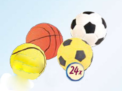 Игрушка (Trixie) 3453 Мяч ф 6 см 1шт (набор 24шт)