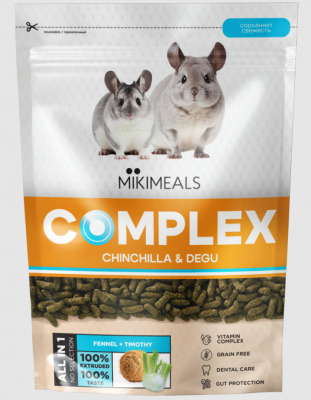 MIKIMEALS Complex 0,03кг Корм для шиншилл и дегу MIKIMEALS Complex 0,03кг Корм для шиншилл и дегу