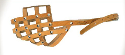 Намордник (Аркон) черный 28см м