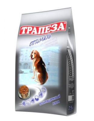ТРАПЕЗА Оптималь (сухой корм д/собак) 4/2,.5кг