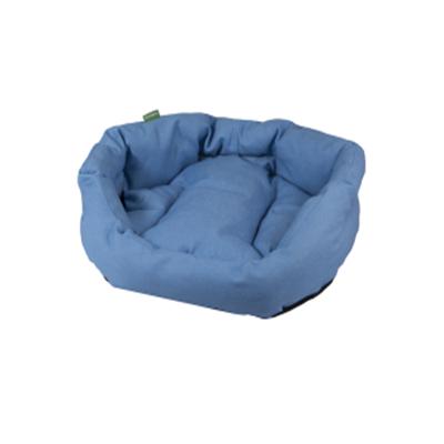 Лежак (TiTBiT) джинсовый светлый S 36*46см