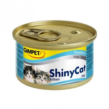 Джимкет (Gimcat) ShinyCat Kitten 70г тунец консервы д/котят (413150)