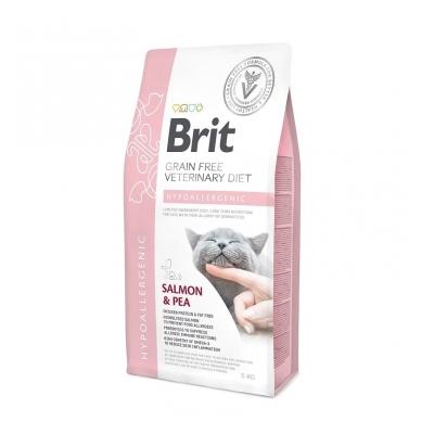Brit VD Cat Hypoallergenic 2кг беззерновой гипоаллергенная диета для кошек (528370)