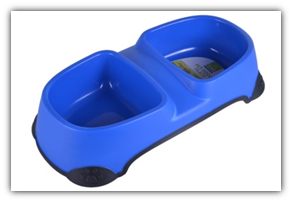 Миска (Nunbell) двойная 2х900мл 40х20х8.5см, микс для животных Миска (Nunbell) двойная 2х900мл 40х20х8.5см, микс для животных