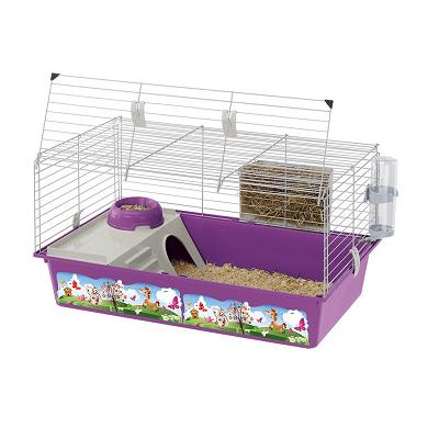 Клетка (Ferplast) "Cavie 80 Decor" цветная д/мор.свинок