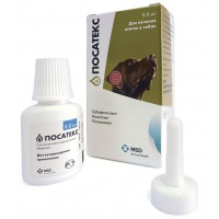 Intervet MSD: Посатекс капли д/ушей грибковый, бактер. отит, 8,8мл д/собак (ЛИЦЕНЗИЯ)