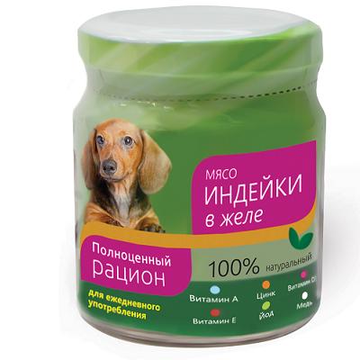ТитБит 100г мясо индейки в желе консервы д/собак (004388)