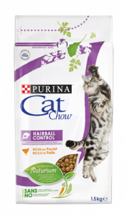 Кэт Чау (Cat Chow) 1,5кг (проф.комочков шерсти) сухой д/кошек (844387)