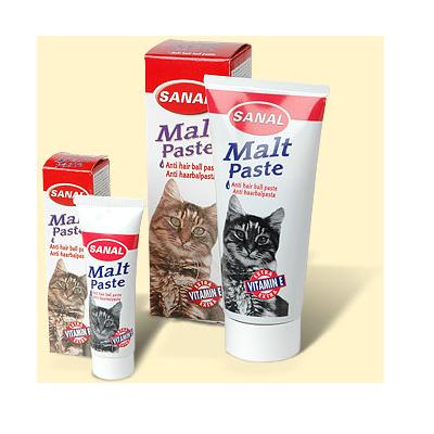 Санал паста Malt-past 100г, д/вывода шерсти д/кошек