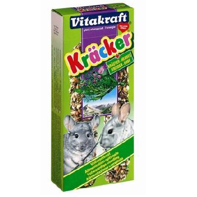 Vitakraft: крекер с травами (2шт) д/шиншилл, 112гр